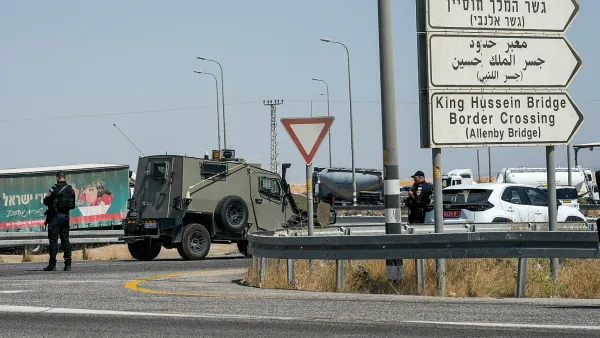 Mueren dos personas pierden la vida en un paso fronterizo controlado por Israel entre Jordania y Cisjordania