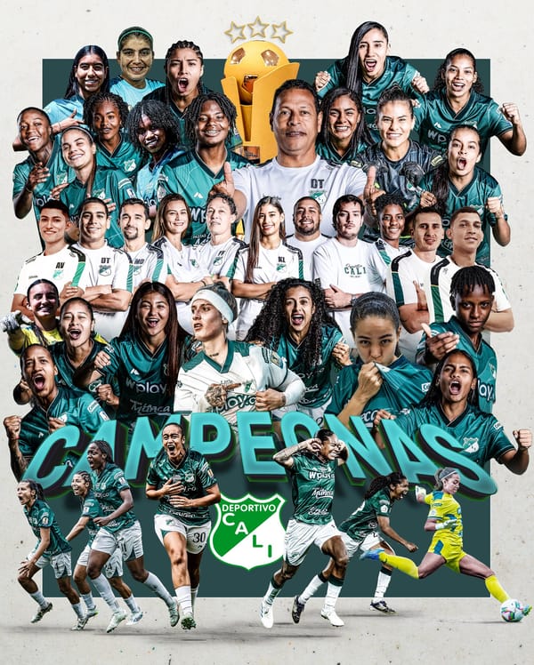 Las chicas del Deportivo Cali se coronaron campeonas Liga Femenina BetPlay 2025