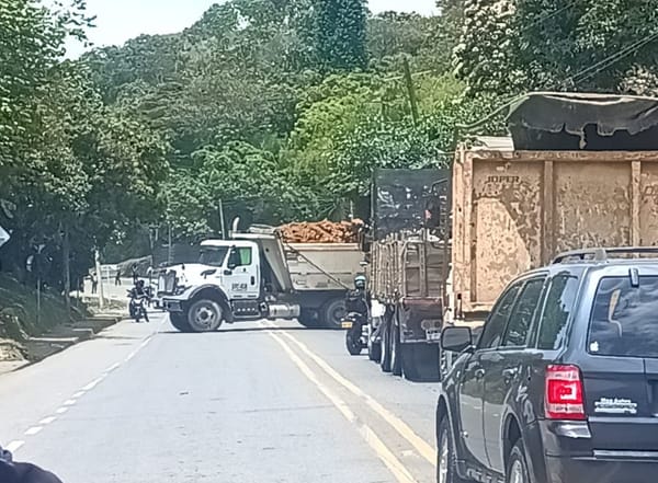 Indígenas bloquean la vía Panamericana: piden diálogo con el Gobierno Petro