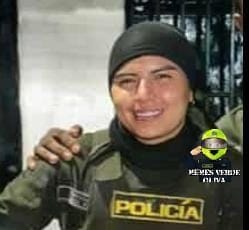 Karol Ruiz, la patrullera de la Policía que resultó gravemente herida en Puerto Tejada