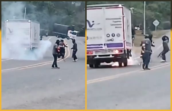 ¿Protesta o terrorismo? Indígenas atacan vehículos en la vía Panamericana