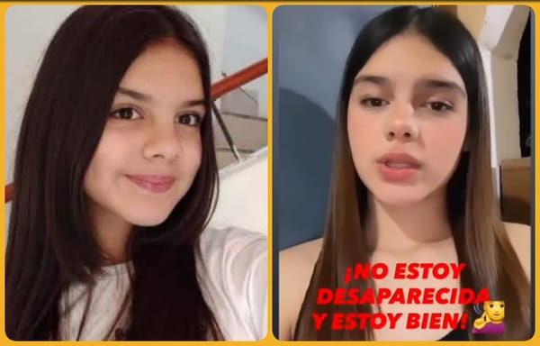 "No estoy desaparecida", menor a quienes sus padres buscan en Popayán