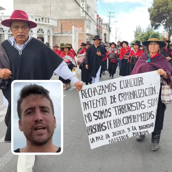 Retienen a periodista español que cubría el paro y la represión en las calles de Ecuador