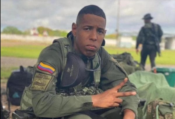 Patrullero Jhojan Loboa, murió en trágico accidente de tránsito en el norte del Cauca