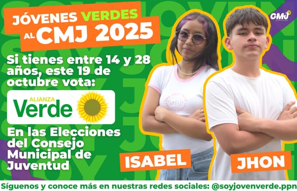 Dos jóvenes de Alianza Verde quieren renovar la política juvenil en Popayán
