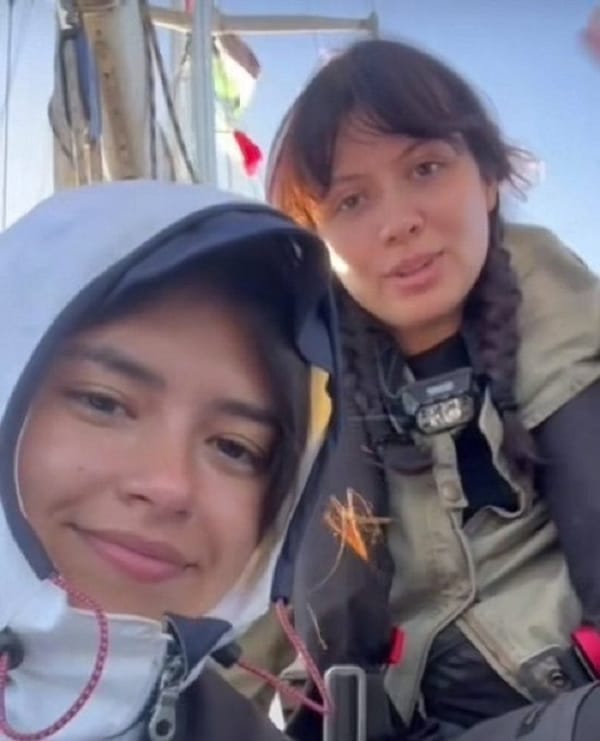 Manuela Bedoya y Luna Barreto: aceptaron ser deportadas de Israel tras detención en Flotilla Global Sumud