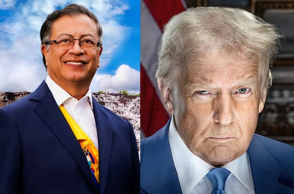 Crece la tensión entre el poderoso Donald Trump y el presidente Gustavo Petro
