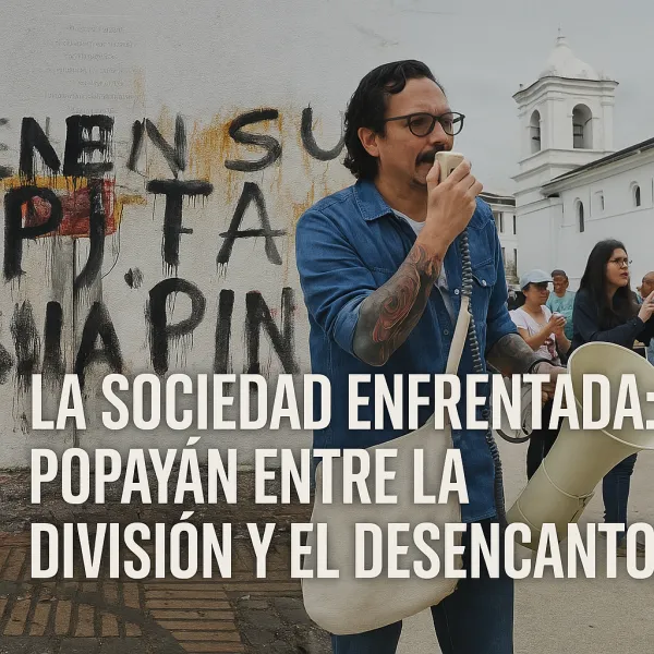 La sociedad enfrentada: Popayán entre la división y el desencanto