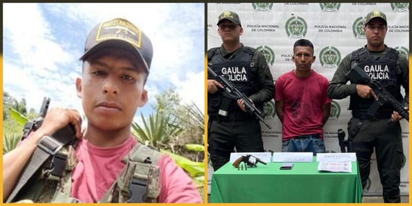 Capturado el temido "Caicedo" extorsionista de las disidencias en el Cauca