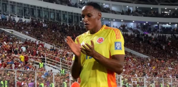 Lesión muscular deja a Yerry Mina por fuera de la convocatoria de la Selección Colombia