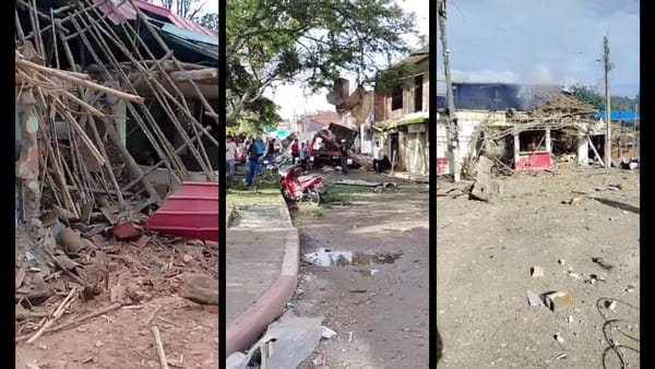 (Videos) Mondomo en ruinas: así quedó el corregimiento tras el ataque de las disidencias