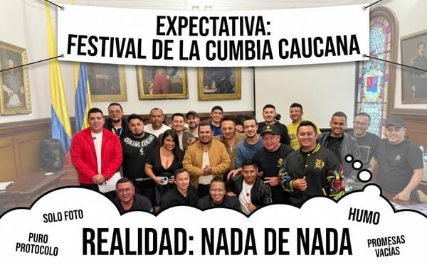 Cumbia Caucana en el Concejo: ¿Legado para la Ciudad Blanca o un 'saludo a la bandera'?