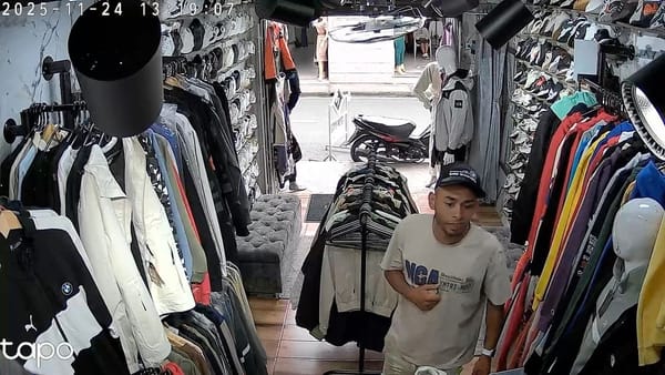 ¿Lo conoce?, este es un ladrón de locales comerciales en el centro de Popayán