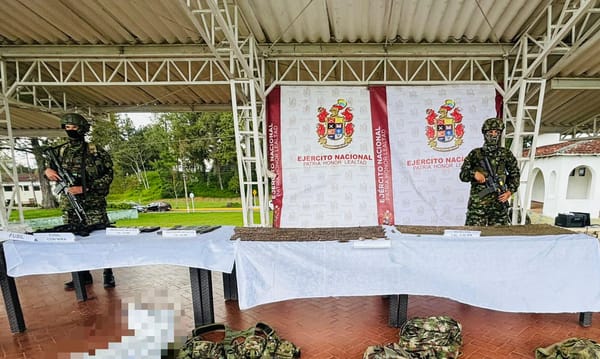 Fuerte operación militar en El Tambo deja un integrante de las disidencias muerto y abundante material incautado