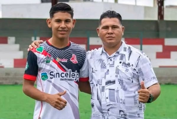 Joven promesa del fútbol colombiano murió ahogado junto a su padre, quien trató de auxiliarlo