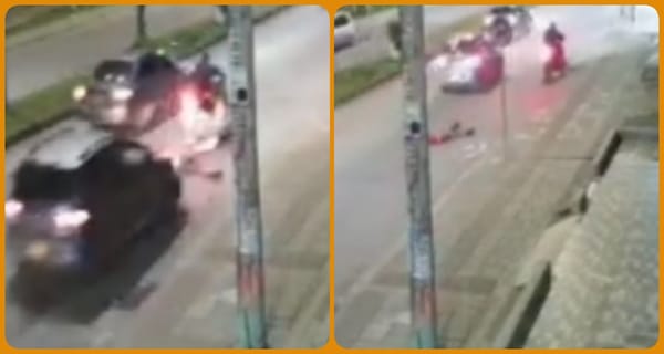 Cae de la moto y un carro lo arrolla: fatal accidente en la calle  quinta de Popayán
