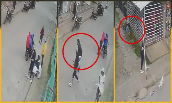 Video del momento exacto del ataque sicarial en el norte de Popayán