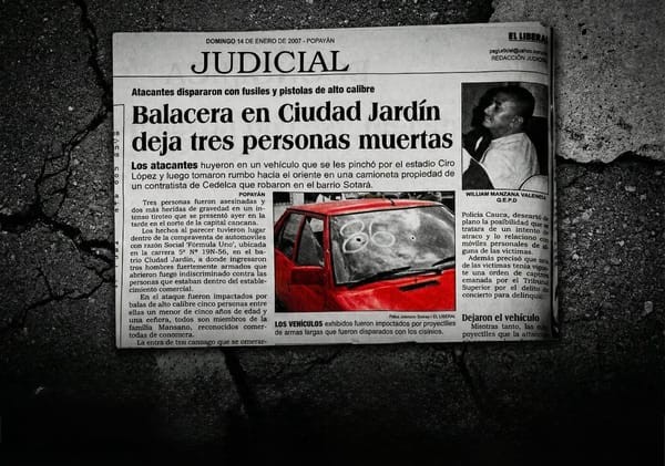 Masacre en Popayán: Cuando la violencia tocó la puerta y la ciudad dejó de sentirse a salvo