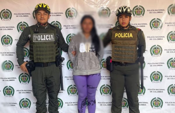 Una mujer es capturada en el sector histórico de Popayán, requerida para cumplir condena por hurto
