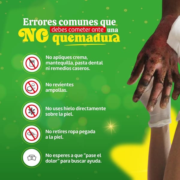 En esta temporada del año, secretaría de salud del Cauca entrega recomendaciones médicas ante quemaduras