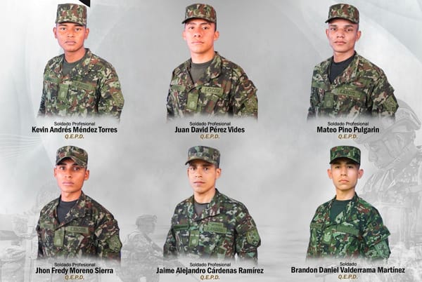 Ellos son los seis militares asesinados por el ELN en el Cesar