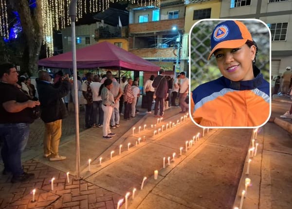 Velatón por la pronta liberación de Adriana María Agredo Álvarez