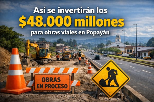 Así se distribuirán los recursos del crédito que financiará grandes obras en Popayán