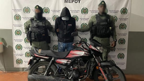 Capturado en flagrancia tras hurto a residencia en Popayán