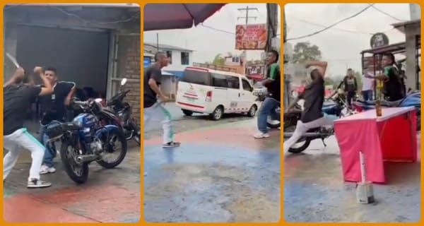 A cuchillo y machete: riñas durante fiestas en Cajete generan alarma entre la comunidad