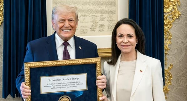 Maria Corina Machado asegura que Delcy Rodríguez teme a Donald Trump