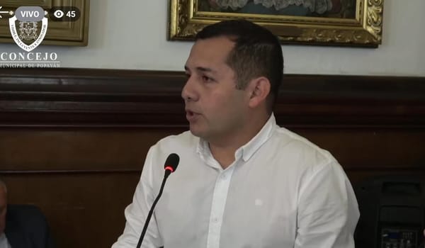 Daniel Oviedo fue elegido como nuevo personero de Popayán