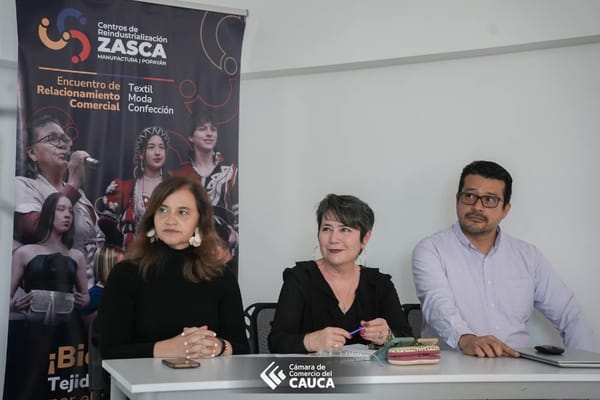 El sector textil del Cauca se fortalece: Popayán será sede del II Encuentro de Relacionamiento Comercial