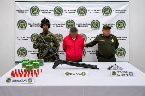 Detenidos dos personas y decomisan armas en operativos contra el homicidio en el departamento de Nariño