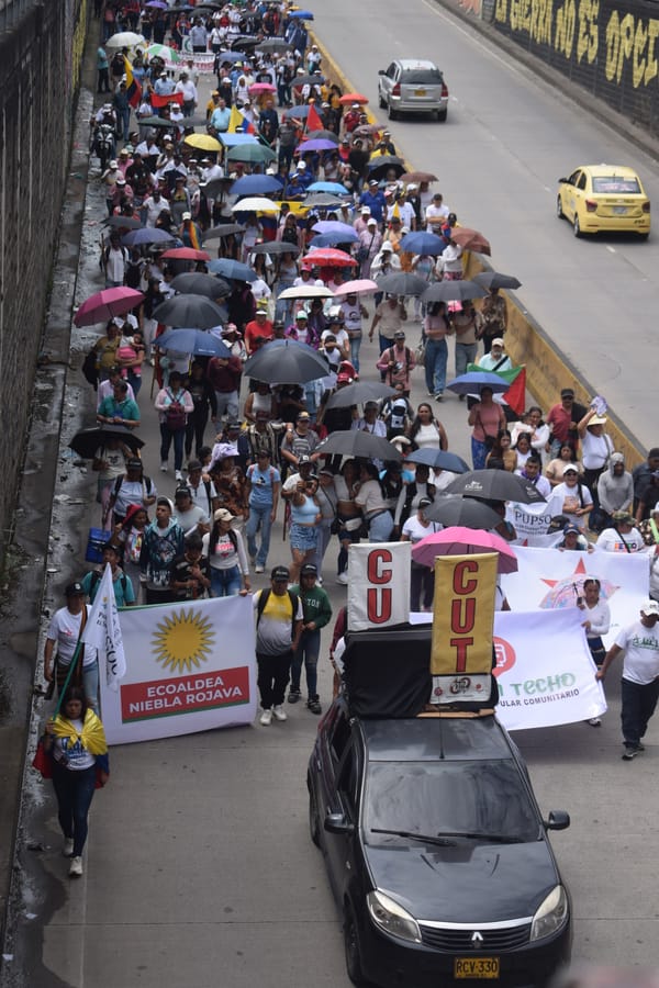 En Popayán, las organizaciones sociales atendieron el llamado a defender el salario mínimo vital