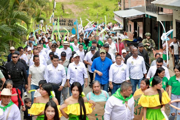 Gobernación del Cauca impulsa vías, agricultura y deporte en Sucre