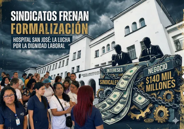 Denuncian que intereses sindicales bloquean estabilidad de 500 empleados en el Hospital San José de Popayán