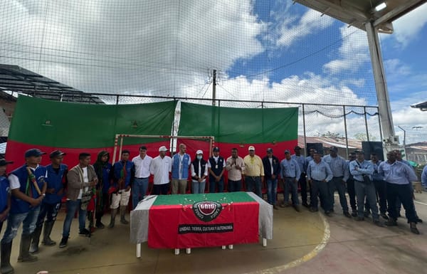 Trece trabajadores contratistas de la CEO están con su familias, todo gracias a la guardia indígena