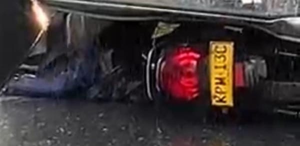 Motociclista quedó bajo las llantas de un tractocamión en la variante norte de Popayán