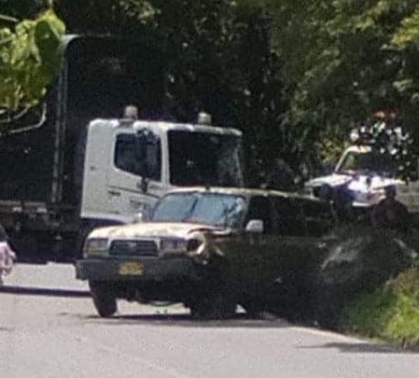 Mortal asalto en la vía Popayán-Pasto: sujetos armados interceparon un vehículo de valores