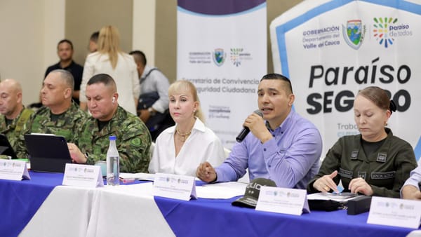 Gobernador del Cauca, Octavio Guzmán, lideró el consejo de seguridad bidepartamental