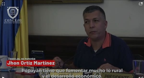 Concejal Jhon Ortiz cuestiona avances de programas ambientales y de empleo de la Secretaría DAFE