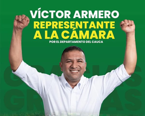 Víctor Armero anuncia respaldo irrestricto a Iván Cepeda: "El cambio se defiende con decencia y sin politiquería"