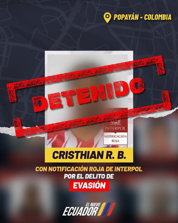 Capturan en Popayán a presunto cabecilla de ‘Los Tiguerones’ requerido por Interpol