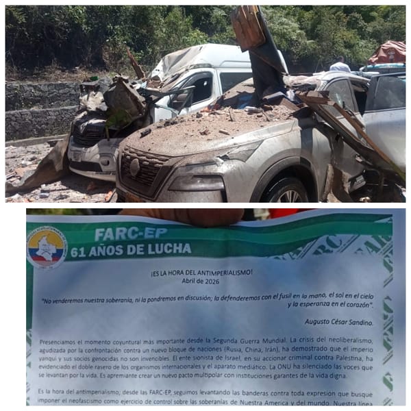 Escalada de violencia en el Cauca: EMC difunde panfleto contra el Gobierno en medio de mortal ataque terrorista en la Panamericana