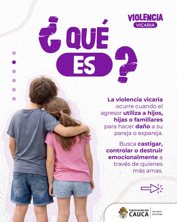 Alertan sobre la violencia vicaria y llaman a visibilizar esta forma de agresión