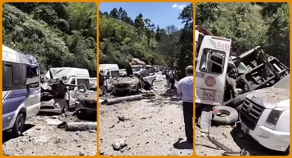 Listado preliminar de heridos tras atentado en la vía Panamericana