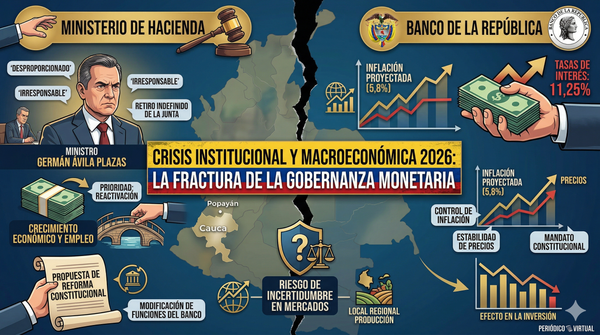 Editorial: El peligro de la discordia macroeconómica en Colombia