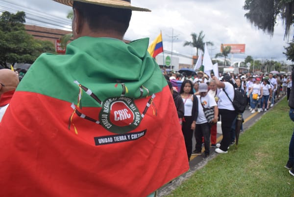 Movilización por la Vida y La Paz en Popayán; Aída Quilcué hizo un llamado para detener la guerra