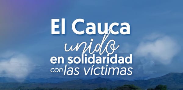 Cauca se une en homenaje a víctimas del atentado en la vía Panamericana