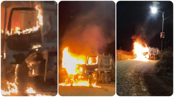 Queman otro carro recolector de Urbaser en Popayán